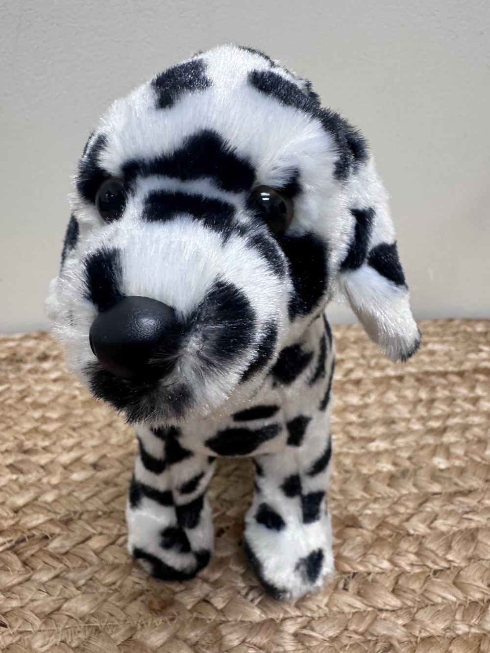 Douglas Black White Dalmatian Plush Puppy Dog